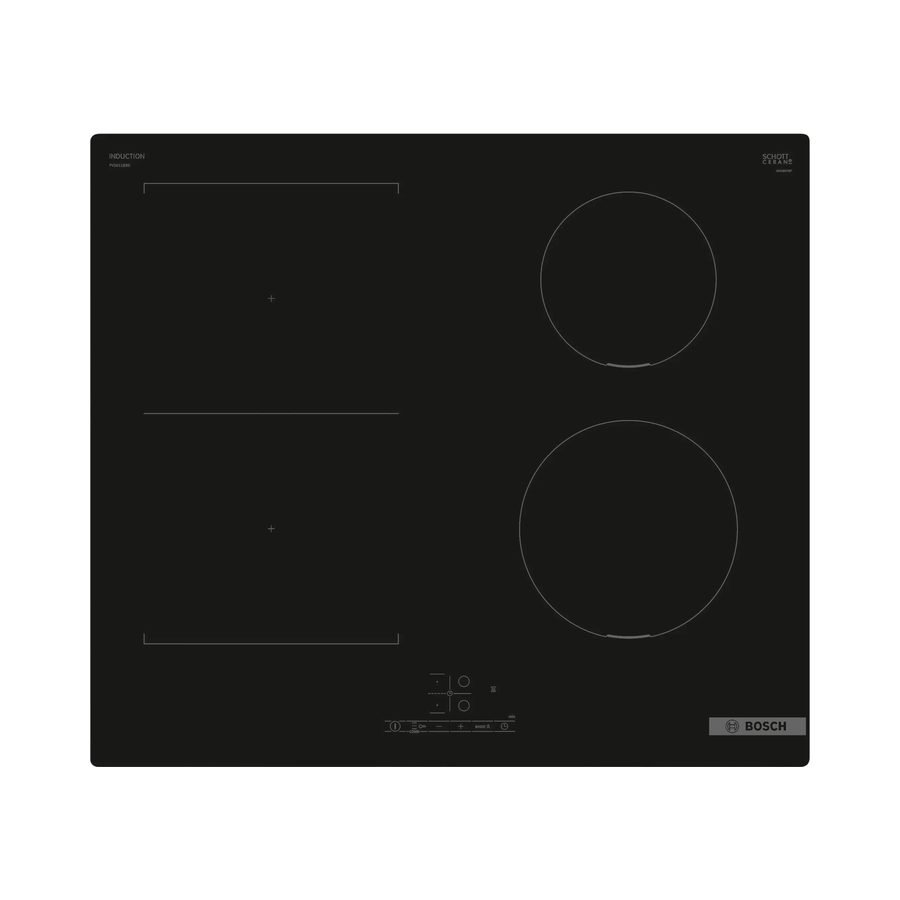 Tables à induction — Bosch et Electrolux
