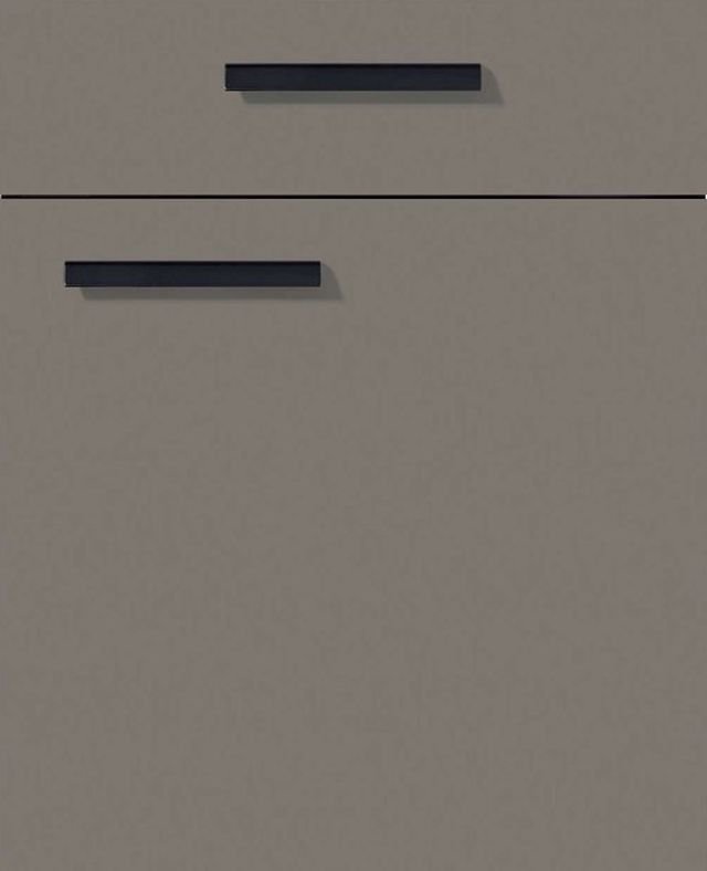 Façade Gris taupe brillant