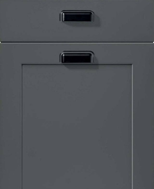 Façade Gris ardoise mat