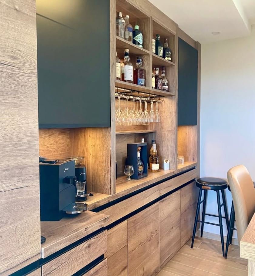 Bar sur mesure, éclairage d'ambiance